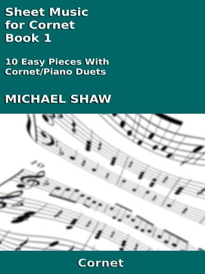 cover image of Sheet Music for Cornet